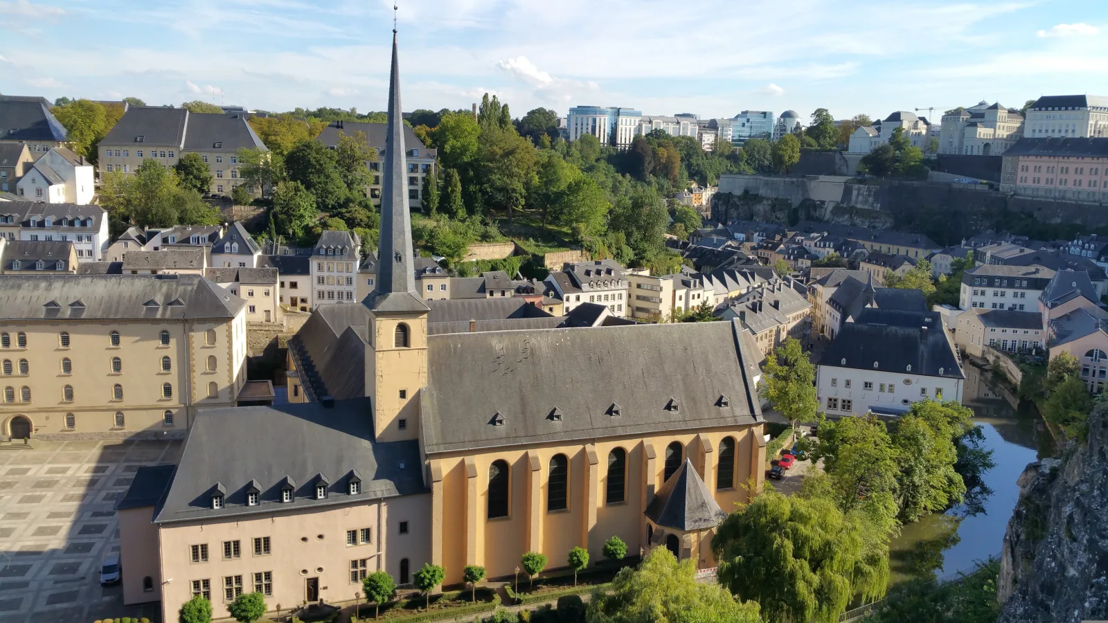 The historic centre of Luxembourg City