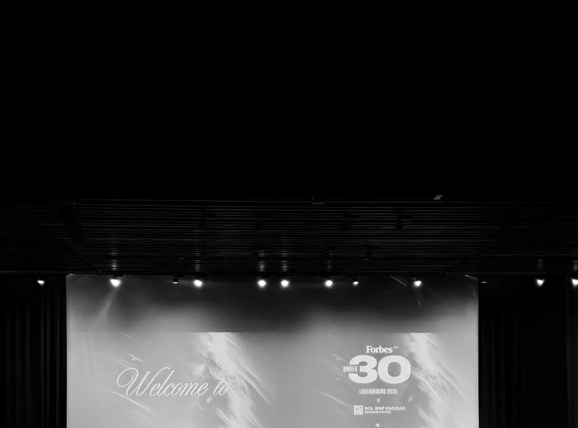 Forbes Under 30 Luxembourg stage